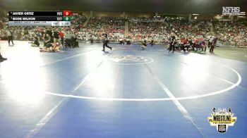 B4A-144 lbs Semifinal - Bode Wilson, Tuttle vs Javier Ortiz, Poteau