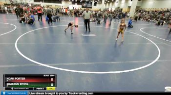 59 lbs Cons. Round 5 - Braxton Irvine, IA vs Noah Porter, IA