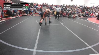 177-183 lbs Round 1 - Syi Brant, Somerset vs Bo Smith, Meyersdale