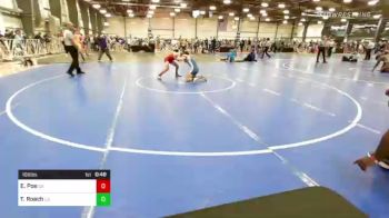 106 lbs Consi Of 32 #2 - Elijah Poe, CA vs Tyson Roach, LA