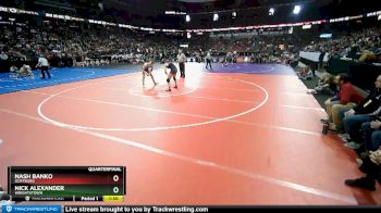 D2-152 lbs Quarterfinal - Nick Alexander, Wrightstown vs Nash Banko, Oostburg