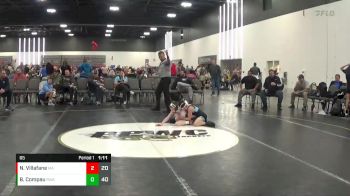 65 lbs Placement Matches (8 Team) - Nelson Villafane, Mat Assassins (PA) vs Brody Compau, Roundtree Wrestling Academy