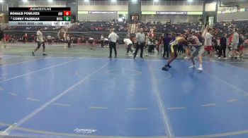 149 lbs Cons. Round 2 - Corey Fazekas, Mt. Olive vs Ronald Fowlkes, Andrew College