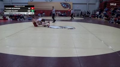 174 lbs Cons. Round 2 - Caden Elliott, Simpson vs Kyler Scranton, Coe