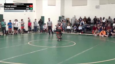 140 lbs Champ. Round 1 - Kyrie Wright, Simmons Middle School vs Micah Pitts, Bumpus