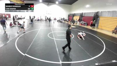 157 lbs 1st Place Match - Seamus Hannegan, Team Thunder vs Luke Shafer, Legacy Wrestling Center