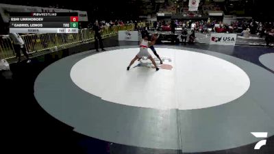 Cons. Round 6 - Eshi Linkhoboev vs Gabriel Lemos, Temecula Valley High School Wrestling