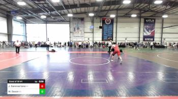 170 lbs Consi Of 32 #1 - John Sammartano, NY vs Wyatt Saxon, SC