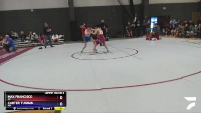 113 lbs Champ. Round 2 - Max Francisco, AK vs Carter Tughan, WA