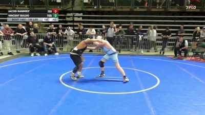 136 lbs Consi Of 8 #2 - Jacob Ramirez, Fightin Irish Wrestling Club vs Vincent Buldo, Paramus