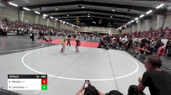 145 lbs Rr Rnd 3 - Alianna Mendez, 806 Takedown Wreslting vs Wittney Lawrence, No Team