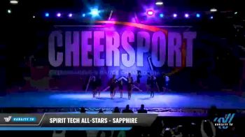 Spirit Tech All-Stars - Sapphire [2021 L1 Junior - D2 - Small - A Day 1] 2021 CHEERSPORT National Cheerleading Championship