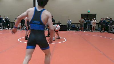 132 lbs Champ. Rd Of 32 - Andrew Gomez, Grit Mat Club vs Nicholas Kedzierski, Legacy Dragons