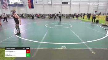 78 lbs Quarterfinal - Dane Arnoldi, Top Of The Rock vs Chance Culver, Montrose Elite