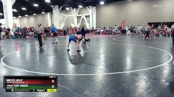 120 lbs Placement (16 Team) - Bryce Holt, Team Michigan Blue vs Trayton Weiss, SD Blue