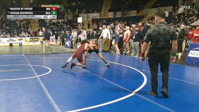106 lbs Round Of 16 - Mason St Peter, Monument Mountain vs Jovian Marrero, Westfield