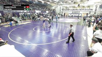 215 lbs Cons. Round 4 - Liam Nevin, Belgrade vs Caden Phillips, Butte