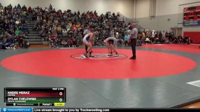 157 lbs Semifinal - Andre Meraz, Center vs Dylan Chelewski, Fruita Monument