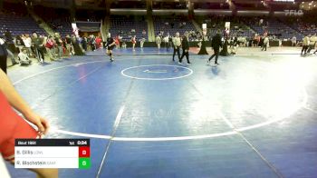 190 lbs Consi Of 16 #1 - Broderick Gillis, Lowell vs Robbie Blochstein, Canton