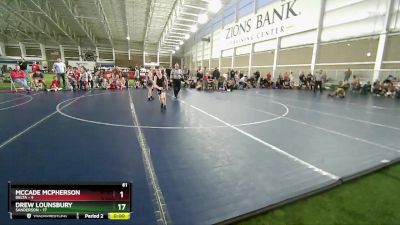 65 lbs Semis & 1st Wrestleback (8 Team) - Dominic Collins, Sanderson vs Mason Lake, Delta