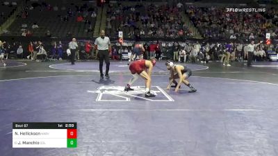 125 lbs Prelims - Nolan Hellickson, Harvard vs Joe Manchio, Columbia