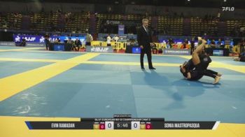 Ariana Valeria Valderrama F vs Sonia Mastropasqua 2026 IBJJF European NoGi