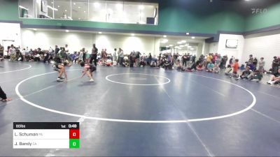 60 lbs Consi Of 16 #2 - Lucas Schuman, PA vs Johnathan Bandy, CA