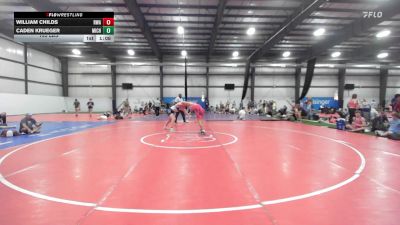 195 lbs Rr Rnd 2 - William Childs, Roundtree Wrestling Academy - BHS vs Caden Krueger, Michigan Premier Blue - BHS