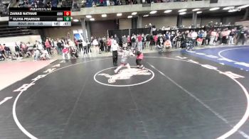 135 lbs Cons. Round 2 - Olivia Pearson, Unattached vs Zainab Nathani, Unattached