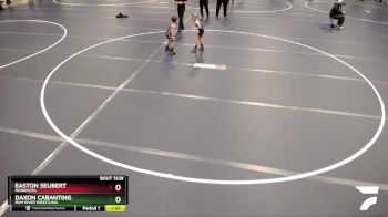 45-47 lbs 3rd Place Match - Daxon Cabanting, Rum River Wrestling vs Easton Seubert, Minnesota