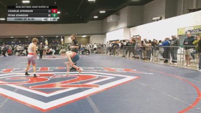 106 lbs Consi Of 64 #2 - Charlie Atkinson, CT vs Ryan Johnson, NC
