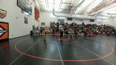 106 lbs 5th Place Match - Dash Mogan, Laurel vs Brogan Burton, Huntley Project (Worden)