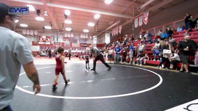 37 lbs Rr Rnd 3 - Kase Zappone, Barnsdall Youth Wrestling vs Tuff Byrne, Miami