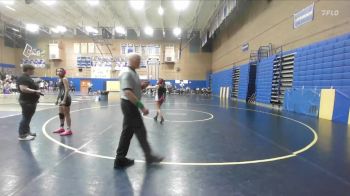 110lbs Cons. Round 4 - Monica Macias Duran, Spanaway Lake (Girls) vs Genesis Guerrero, Granger (Girls)