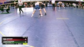 157 lbs Round 4 (8 Team) - Logan Eastman, Apprentice School vs Reid Stewart, Liberty