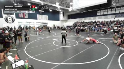 165 lbs Cons. Round 2 - Jared Castro, West Covina vs Kingston Lawrence, Lancers WC