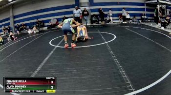 130 lbs Round 4 (8 Team) - Alvin Pinkney, Headhunters vs Frankie Rella, BTWC