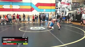 215 lbs Quarterfinal - Evan Perez, Windsor vs Cooper Walton, Poudre