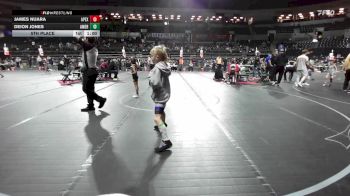 49 lbs 5th Place - James Nuara, Apex vs Deion Jones, American MMAW
