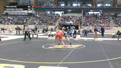175 lbs Semifinal - Nathaniel Williams, Ashland Blazer vs Max Baxter, Bullitt East