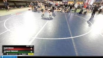 106 lbs Quarterfinal - Patrick Provost, MO vs Alex Rozas, LA