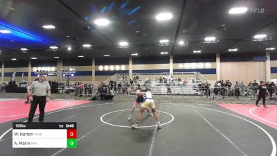 150 lbs Consi Of 16 #2 - Wyatt Horton, Temecula Valley HS vs Alex Marin, Paw