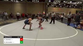 113 lbs Consi Of 32 #2 - Sajin Zacarias, Iron Eagles WC vs Nico Hernandez, East Valley WC