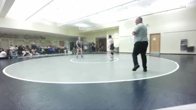 120lbs Cons. Round 3 - Mersadie Nauta, Walla Walla (Girls) vs Lucy Dalseg, Everett (Girls)