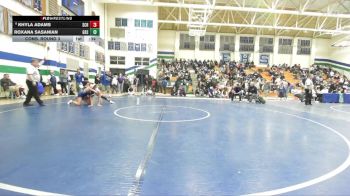 130 lbs Cons. Round 3 - Roxana Sasanian, Grossmont vs Khyla Adams, Scripps Ranch