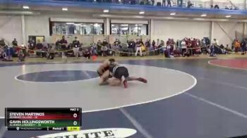 174 lbs Champ. Round 1 - Steven Martinos, Roanoke College vs Gavin Hollingsworth, Alvernia University