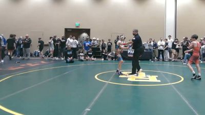 92 lbs 1st Place Match - Korbin Kiessling, Rampage vs Adam Hagenbuch, Steller Trained