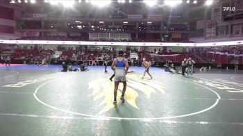 165 lbs Champ. Round 2 - Connor Hauff, Meridian vs Diamond Pedroza, Caldwell