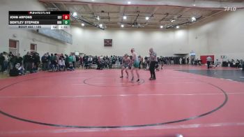 126 lbs Cons. Round 3 - John Arfons, Revere vs Bentley Stephen, Barnesville