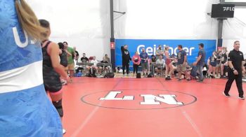 63 lbs Rr Rnd 1 - Emily Shetler, PA West White - W vs Elena Carter, Virginia Team Predator - W